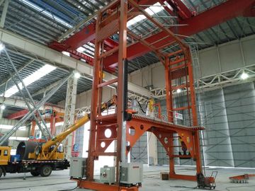 Manipolatore motorizzato della saldatura del cavalletto del carrello per la linea di saldatura offshore della torre di Monopile