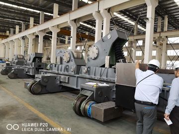 2000 tonnellate convogliano la tornitura di saldatura Rolls per la torre del vento di terra