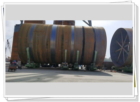 Fondamento offshore idraulico di saldatura del braccio di sostegno di abbraccio del rotatore del rivestimento del secchio di aspirazione