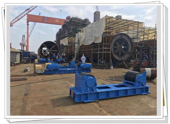 Rotatore petrochimico 150T Rolls di giro di saldatura della colonna